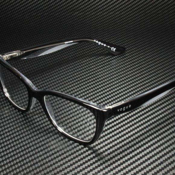 Vogue Accessories - Vogue Women's Black Transparent Eyeglasses!